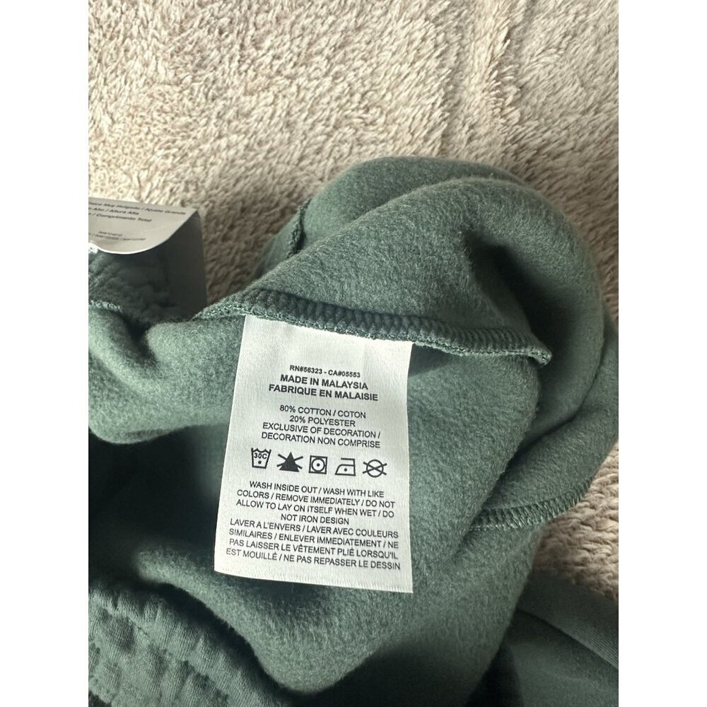 NIKE Sportswear Phoenix Fleece High-Waisted Oversized Pants Size M Green New - Picture 12 of 15